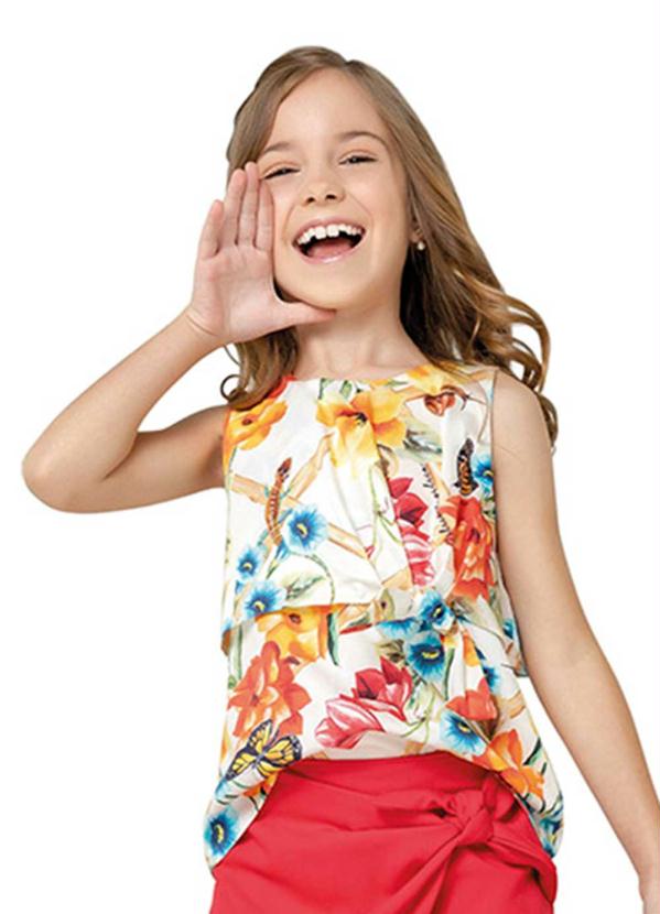 Lilica Ripilica - Blusa Regata Bege