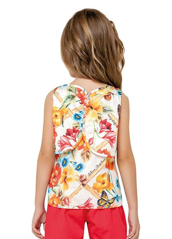 Lilica Ripilica - Blusa Regata Bege 2