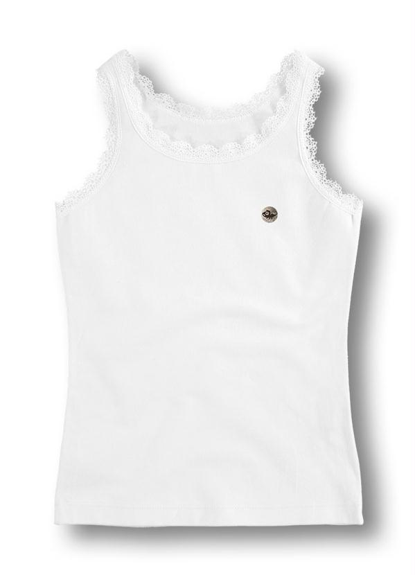 Marisol - Blusa Regata Branca Menina