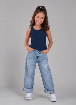 Rovi Kids - Regata Básica MeninaAzul - ROVI KIDS