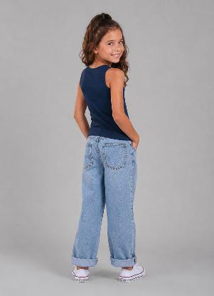 Rovi Kids - Regata Básica MeninaAzul - ROVI KIDS