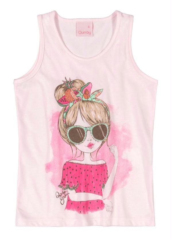 Quimby - Regata Tropical Girl Rosa