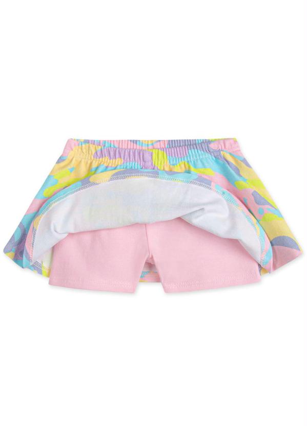 Lilica Ripilica - Saia Bebê Menina com Proteção Antiviral Rosa 3