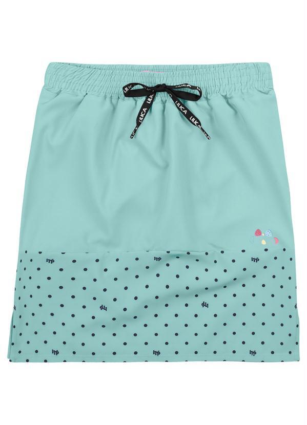 Lilica Ripilica - Saia Infantil MeninaAzul