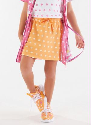 Lilica Ripilica - Saia Infantil MeninaLaranja - LILICA RIPILICA