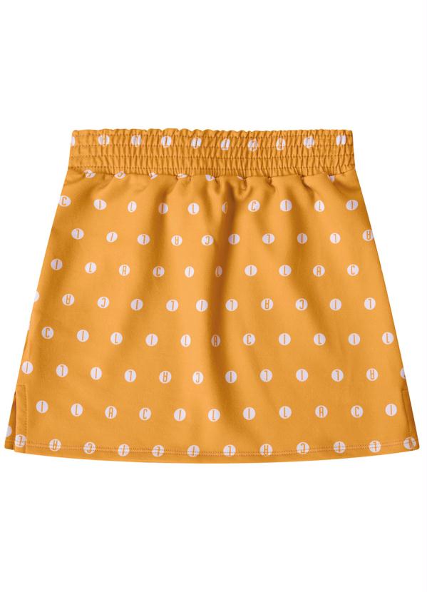 Lilica Ripilica - Saia Infantil MeninaLaranja 4