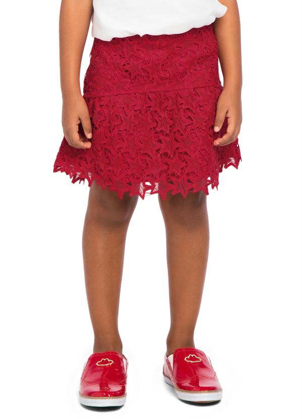 Lilica Ripilica - Saia Vermelho