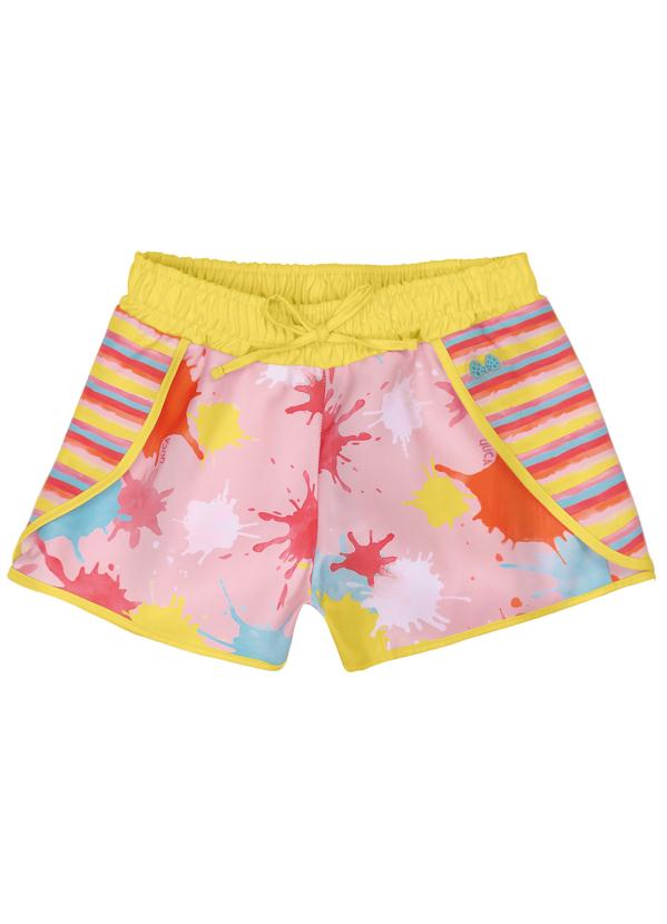 Lilica Ripilica - Short Bebê MeninaRosa