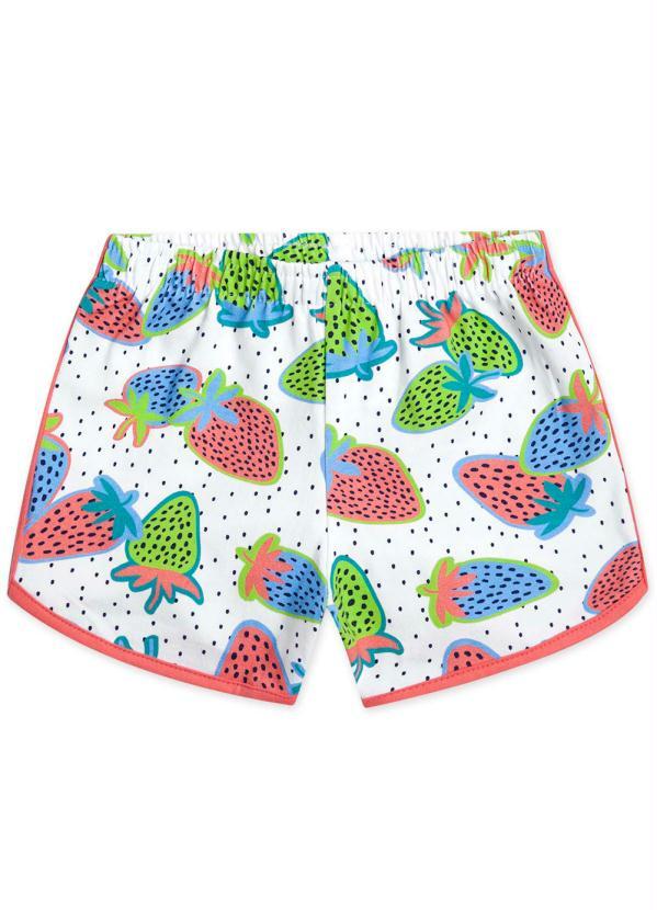 Marisol Play - Short Branco Menina