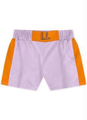 Lilica Ripilica - Short com Repelência a Água Infantil Lilás - LILICA RIPILICA
