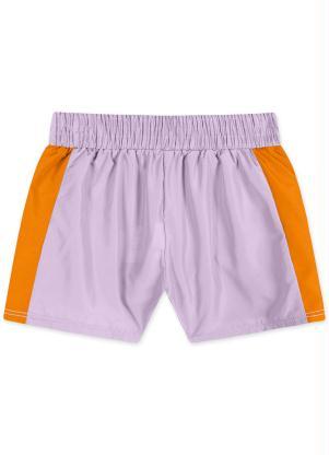 Lilica Ripilica - Short com Repelência a Água Infantil Lilás - LILICA RIPILICA