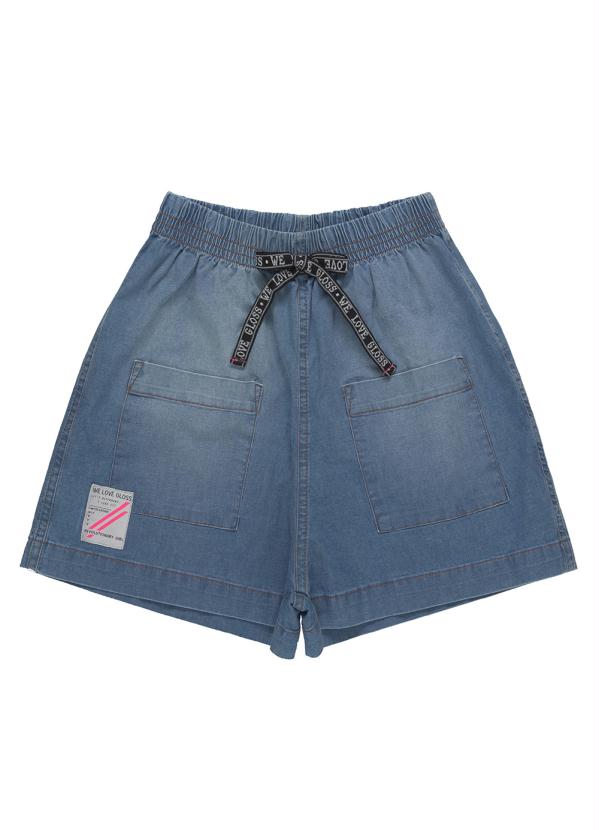 Gloss - Short Jeans Infantil Azul 3