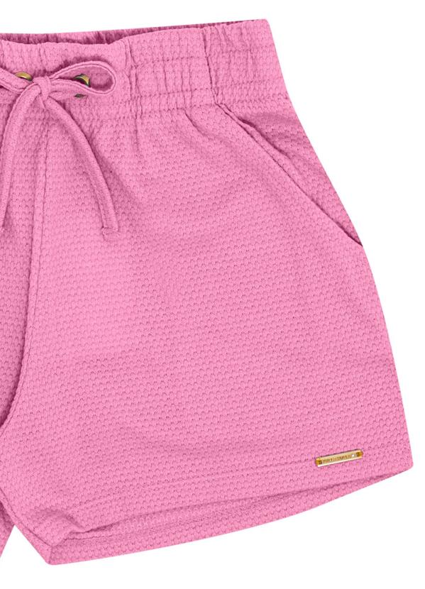 Pulla Bulla - Short Malha Favo Pink 3