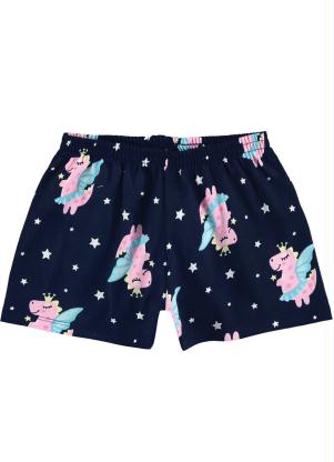 Kyly - Short Pijama Infantil MeninaMarinho - KYLY