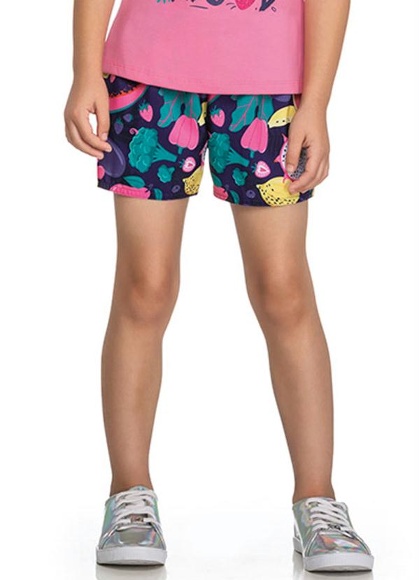 Marisol Play - Short Roxo Menina