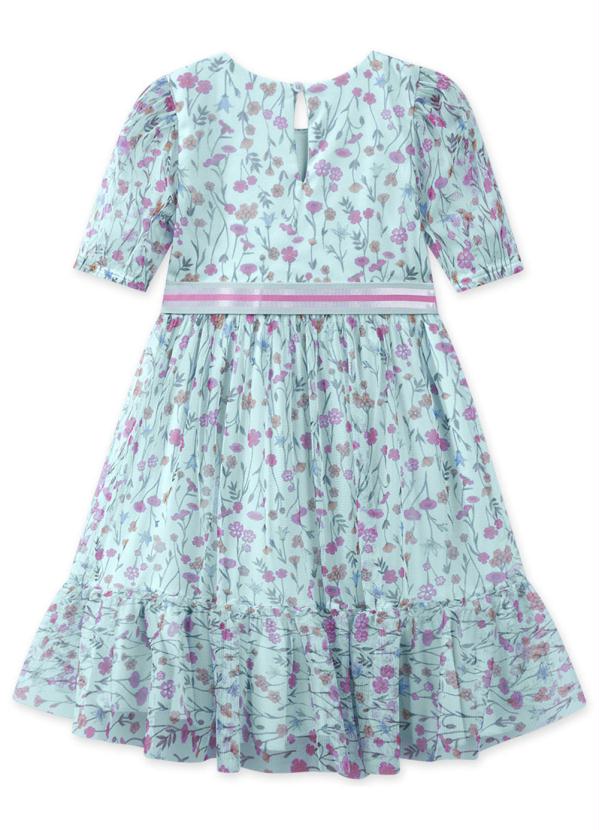 Marisol - Vestido Floral Azul 2