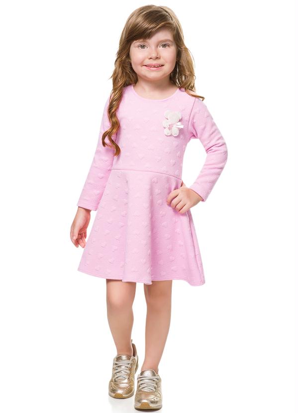Kyly - Vestido Infantil Kyly Rosa