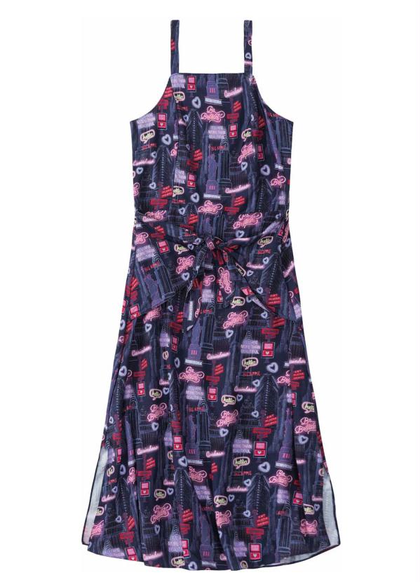 Malwee - Vestido Azul Marinho Adulto 1