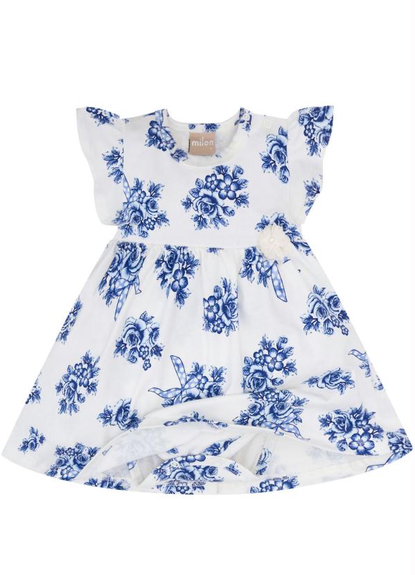Milon - Vestido Bebê Off White 2