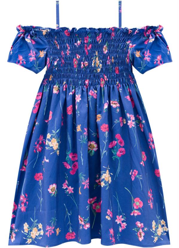 Milon - Vestido Infantil Azul 2