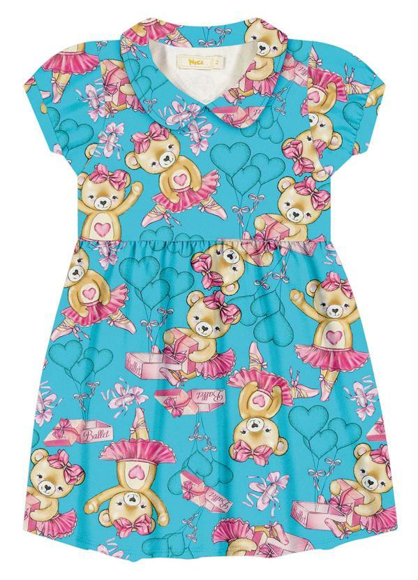 Trick Nick - Vestido Infantil Bailarina Azul