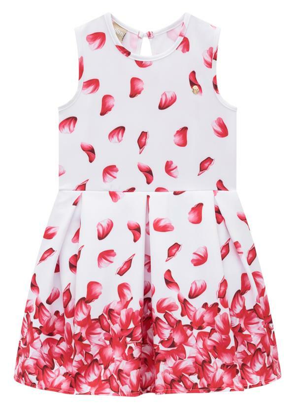 Milon - Vestido Infantil Branco