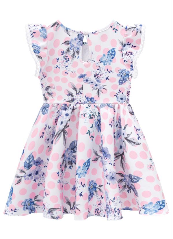 Milon - Vestido Infantil Branco 3