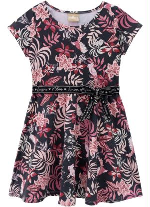 Milon - Vestido Infantil Cinza - MILON