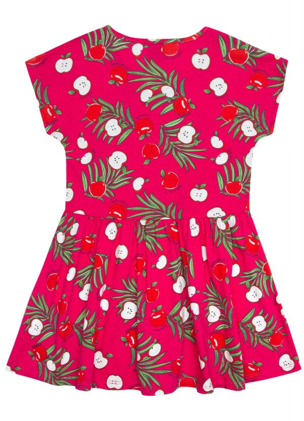 Rovi Kids - Vestido Infantil Estampado Rosa 2