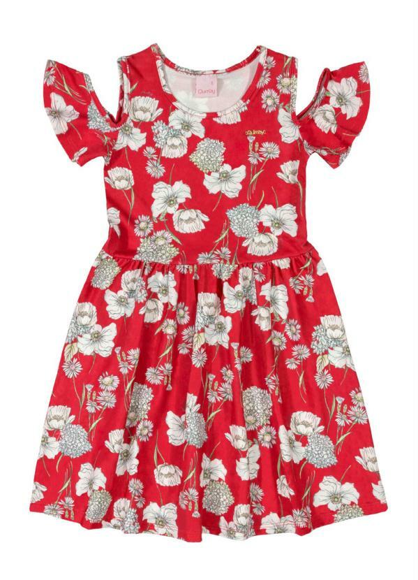 vestido infantil flores