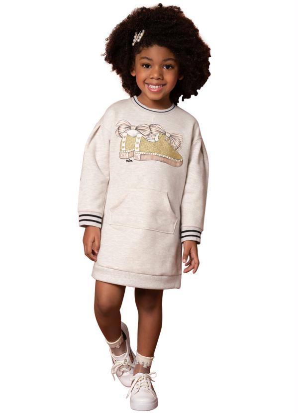 Milon - Vestido Infantil Mescla 1