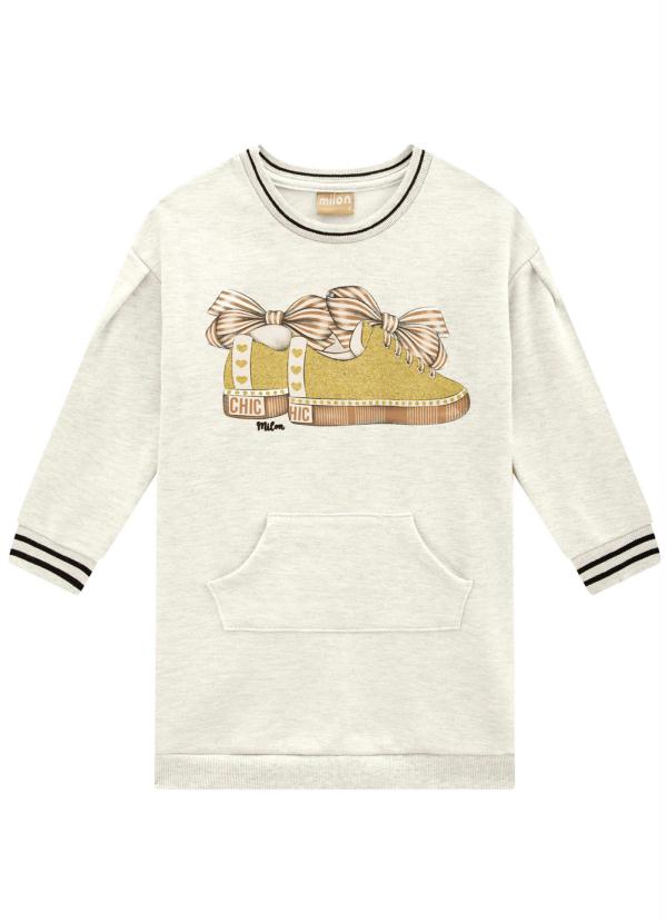 Milon - Vestido Infantil Mescla 2