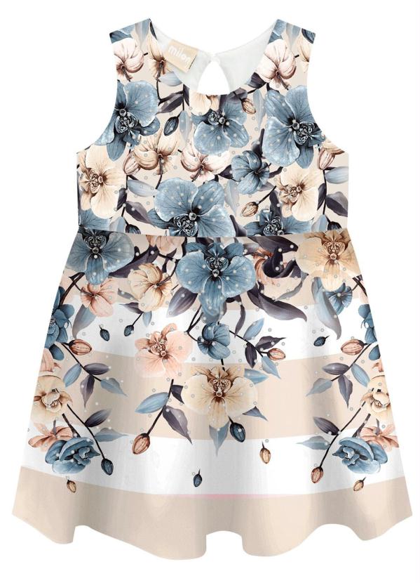 Milon - Vestido Infantil Off White