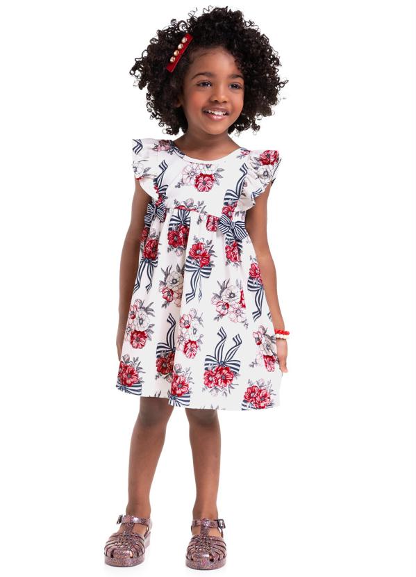 Milon - Vestido Infantil Off White