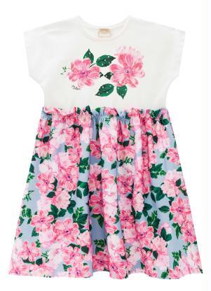 Milon - Vestido Infantil Off White - MILON