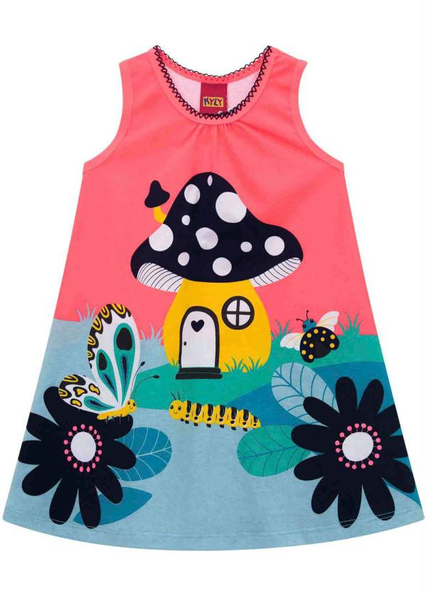 Kyly - Vestido Infantil Pink