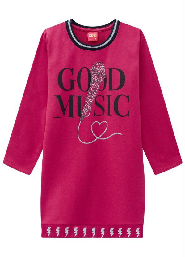 Kyly - Vestido Infantil Vermelho