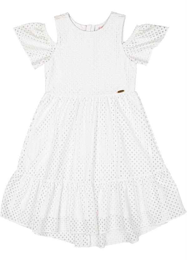 Bimbi - Vestido Laise Branco 3