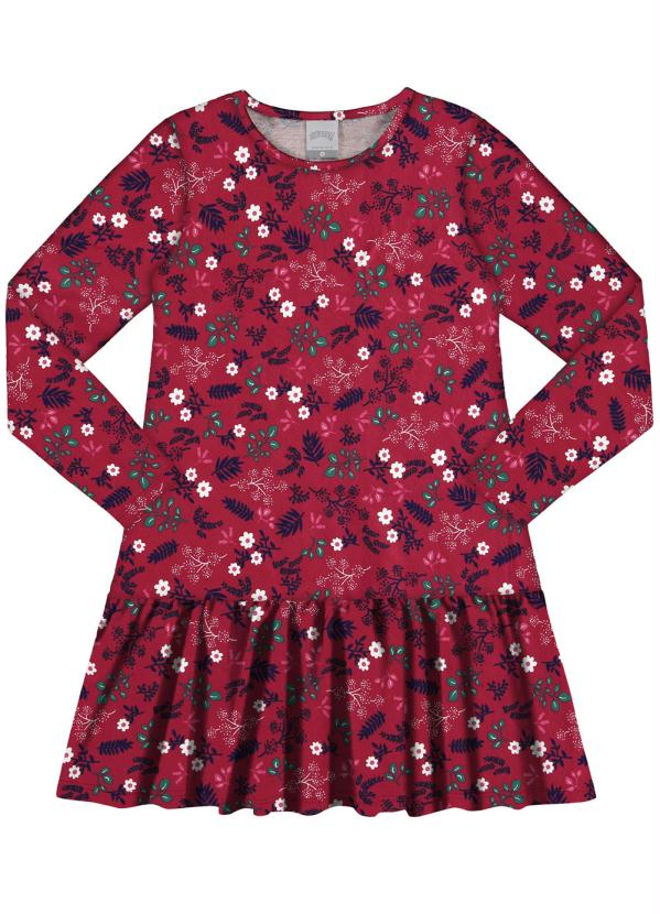 Alakazoo - Vestido Meia Malha Vermelho 2