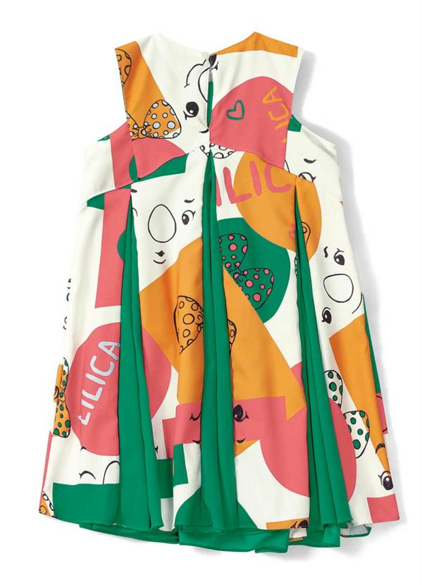 Lilica Ripilica - Vestido Verde Menina 4
