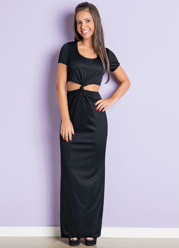 vestido longo juvenil