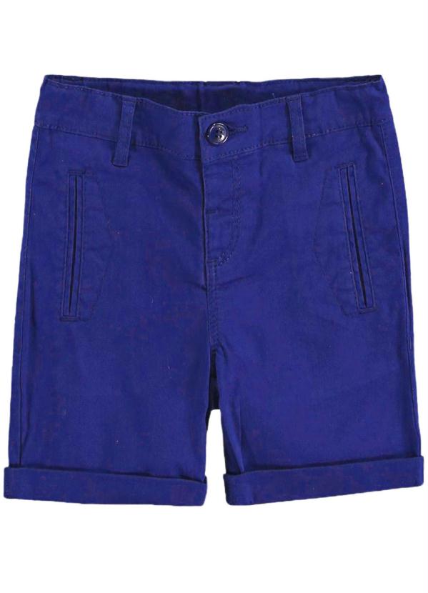 Marisol - Bermuda Infantil MeninoAzul