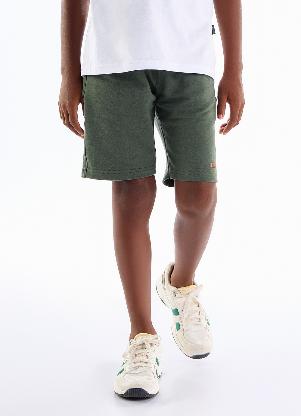 Pulla Bulla - Bermuda Moletom Verde - PULLA BULLA