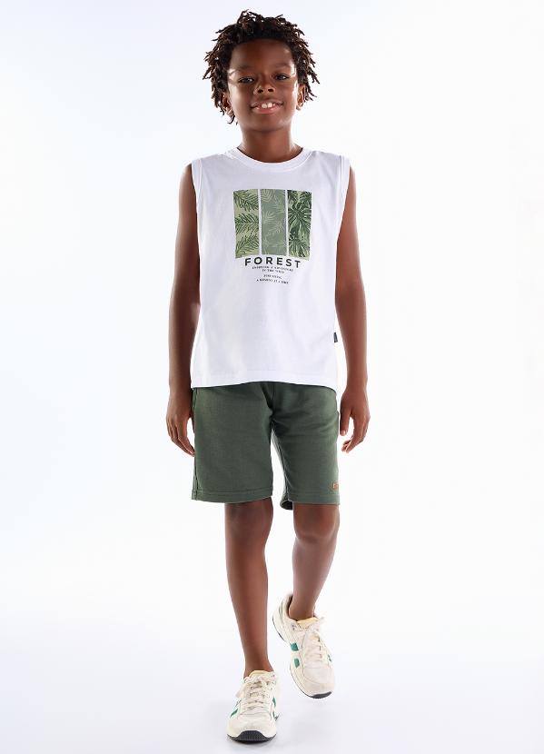 Pulla Bulla - Bermuda Moletom Verde 2