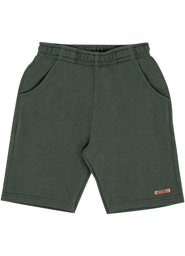 Pulla Bulla - Bermuda Moletom Verde 3