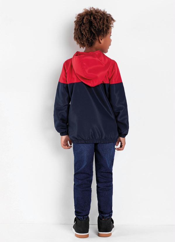 Queima Estoque - Calça Infantil Azul com Cadarço 7