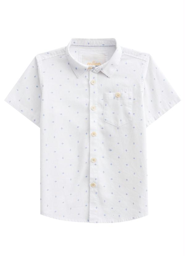 Milon - Camisa Infantil Branco 3