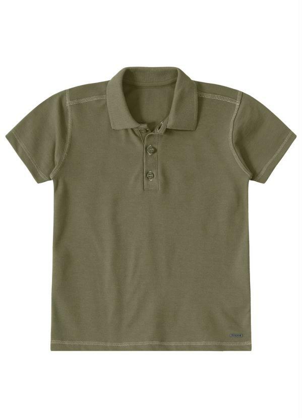 Tigor T Tigre - Camisa Polo Tigor T. Tigre Verde