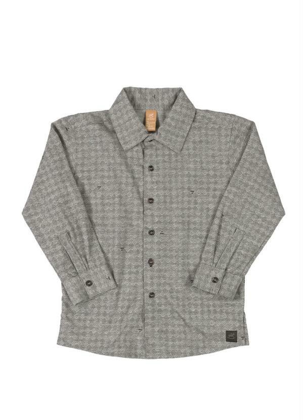 Up Baby - Camisa Losango Cinza