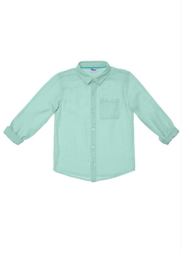 Trick Nick - Camisa Manga Longa Trick Nick Masculino Azul
